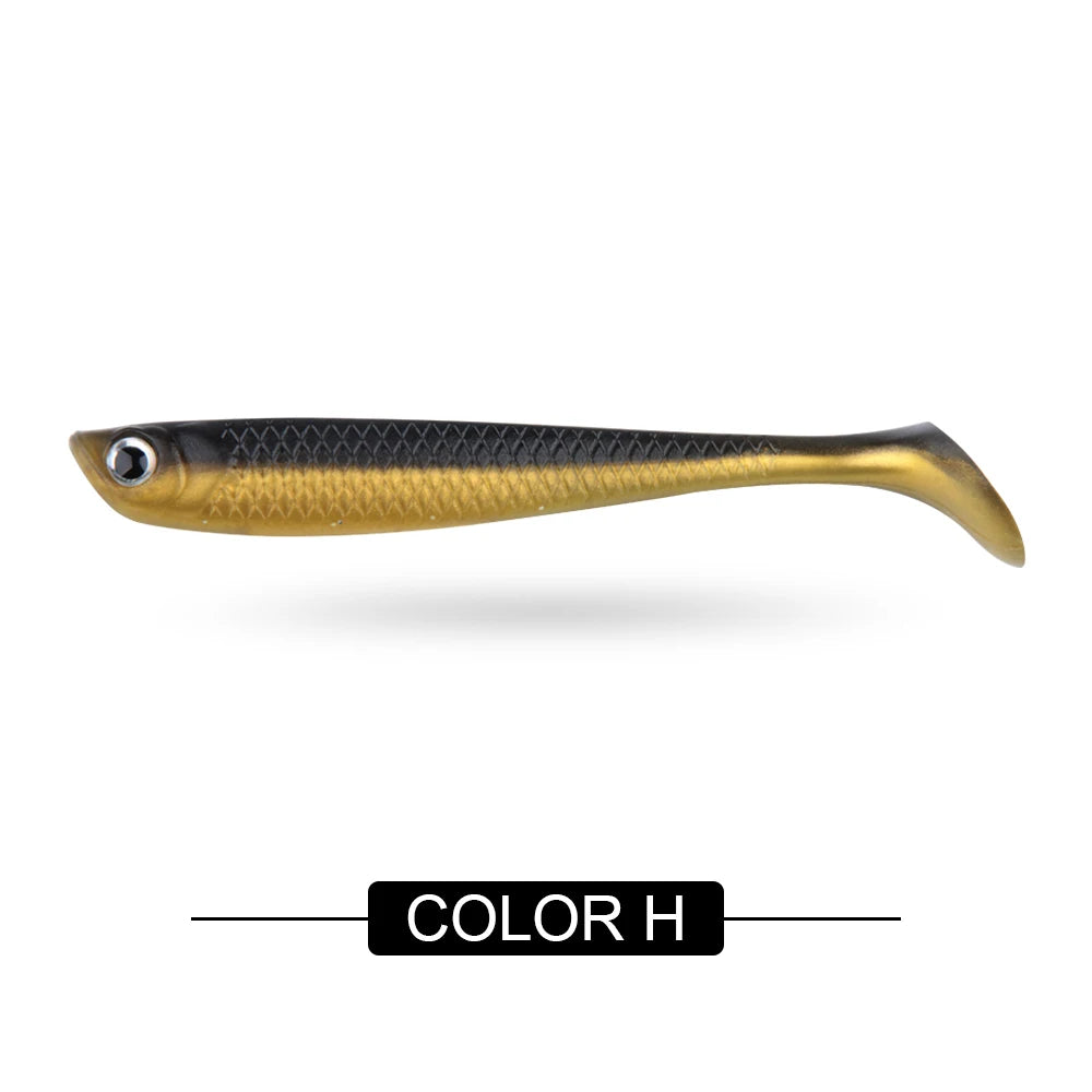 Plastic Bass Fishing Lure