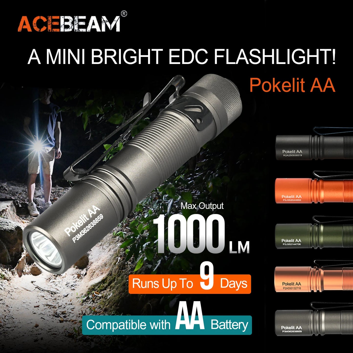 USB-C Rechargeable Flashlight