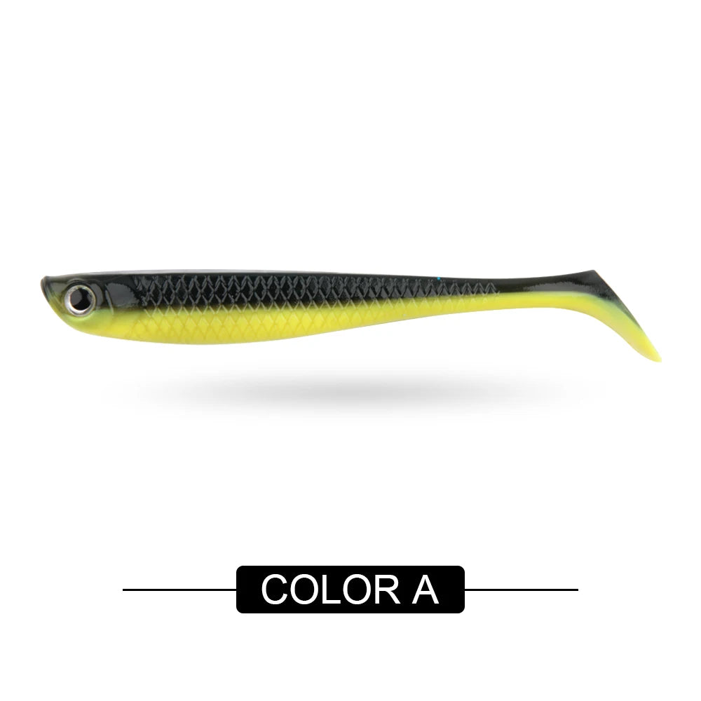 Plastic Bass Fishing Lure