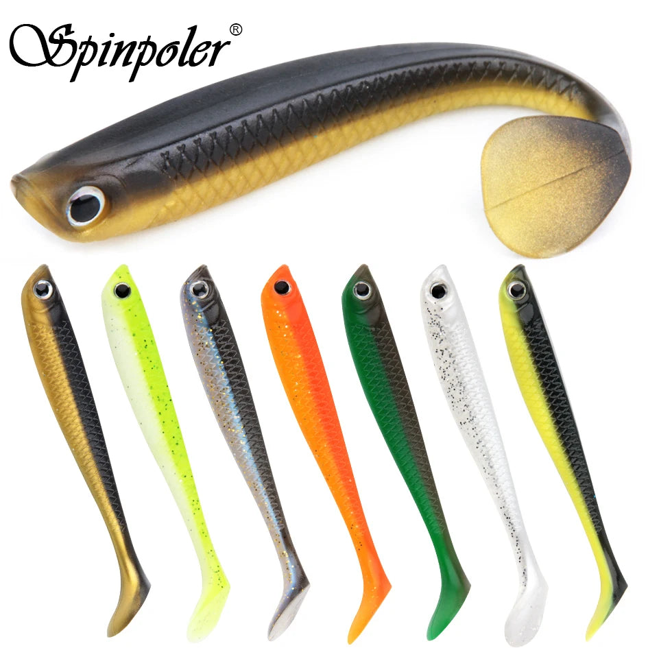 Plastic Bass Fishing Lure