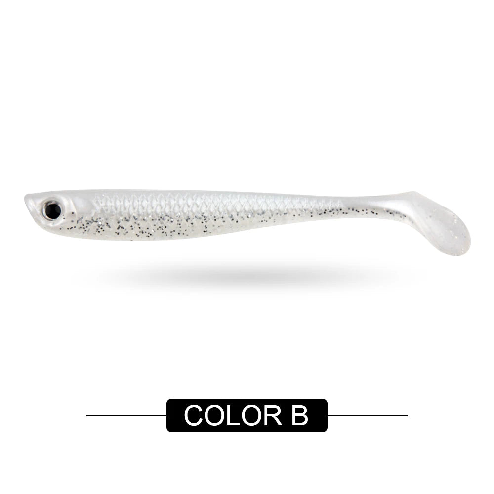 Plastic Bass Fishing Lure