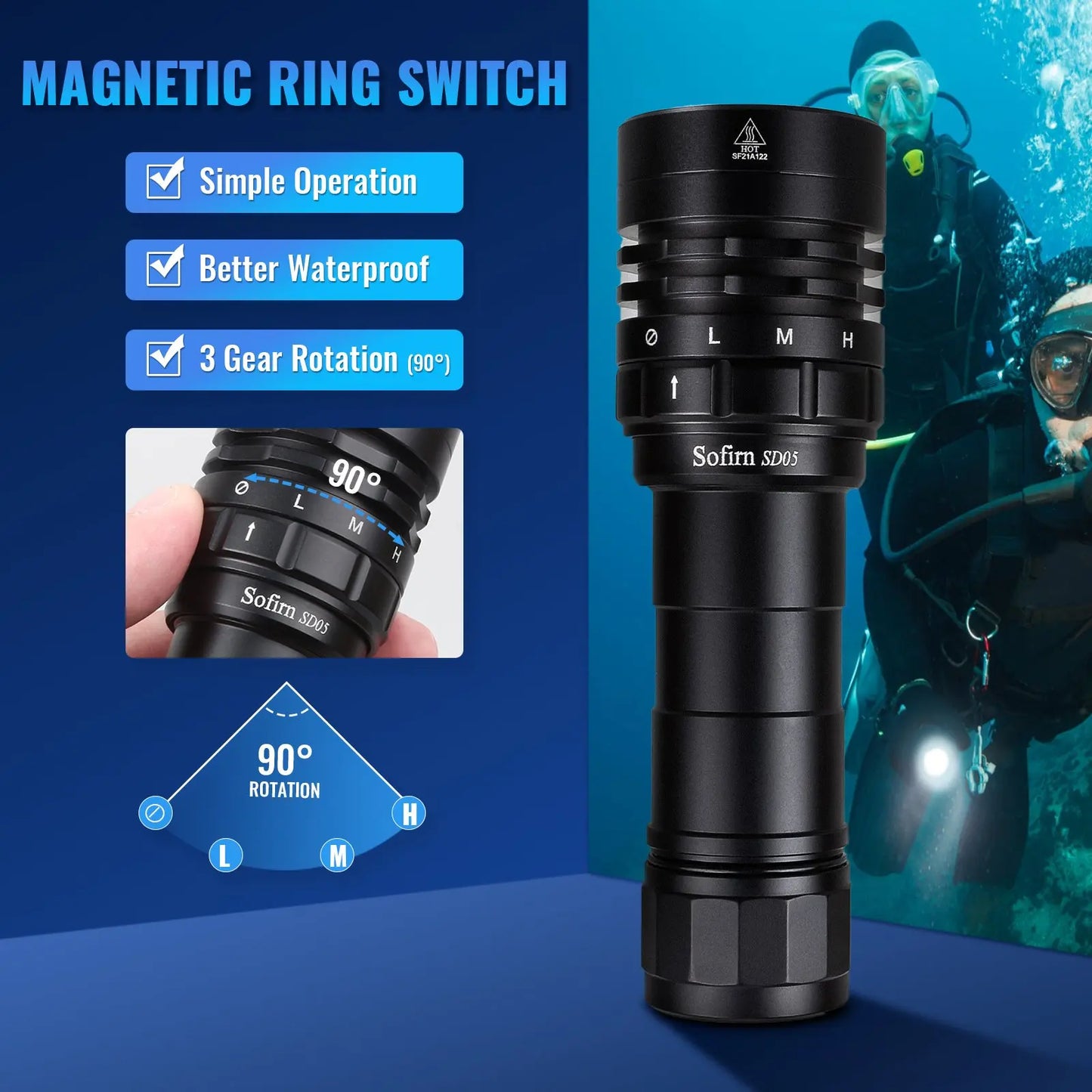 Underwater Flashlight
